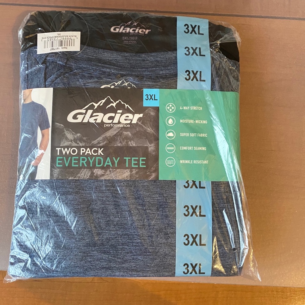 Men’s Workout Shirts, Pack of 2
